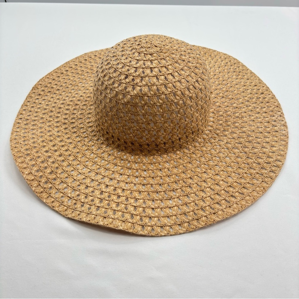 Women’s Straw Wide Brim Sun Hat Style JHP02008 - Picture 4 of 11